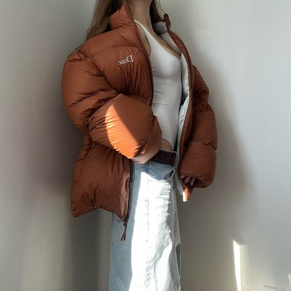 Dime Rust Puffer Jacket - Picture 2 of 9